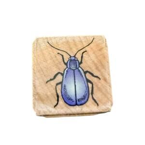 Hero Arts Garden Beetle Small Rubber Stamp